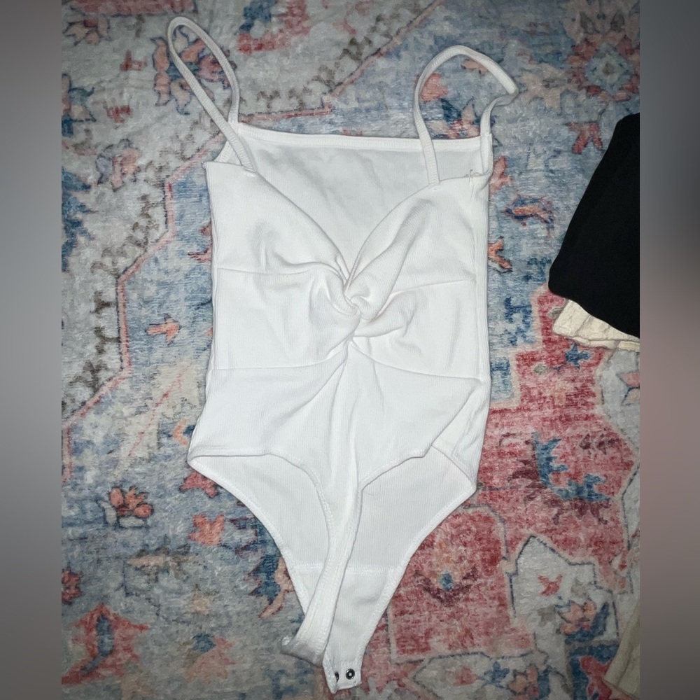 Abercrombie & Fitch White Bodysuit